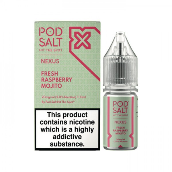 Nexus Fresh Raspberry Mojito 10ml Nic Salt E-Liqui...