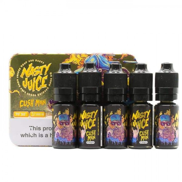 Nasty Juice - Yummy Series - Cush Man E-Liquid 5 x...