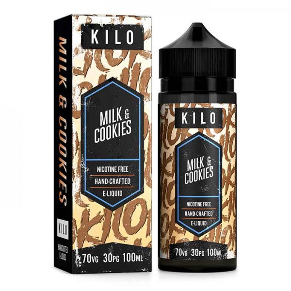 Kilo E-Liquids - Black Series - Milk and Cookies 1...