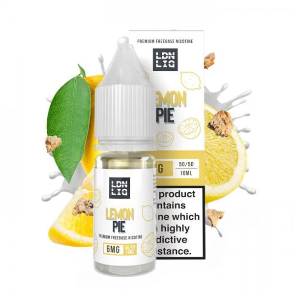 LDN LIQ Lemon Pie | 10ml E-Liquid | Premium Starte...
