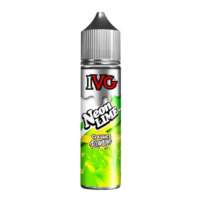 IVG Classics Neon Lime 50ml Short Fill E-Liquid