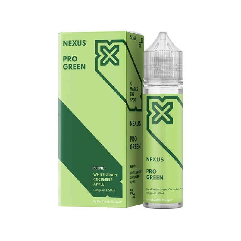 Nexus 50ml Pro Green | Shortfill