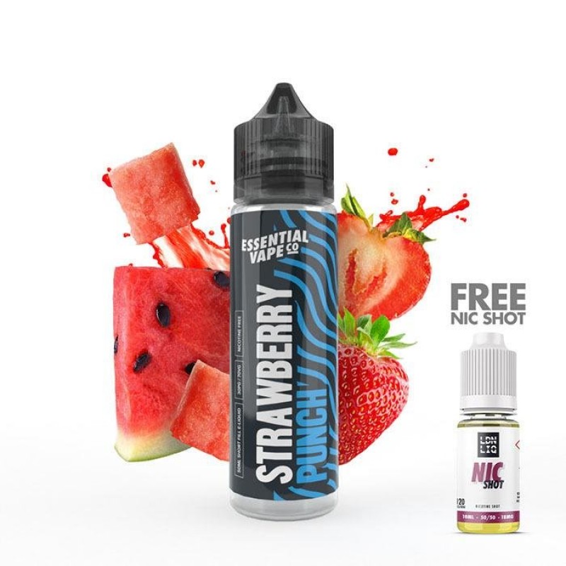 Essential Vape Co Strawberry Punch 50ml E-Liquid