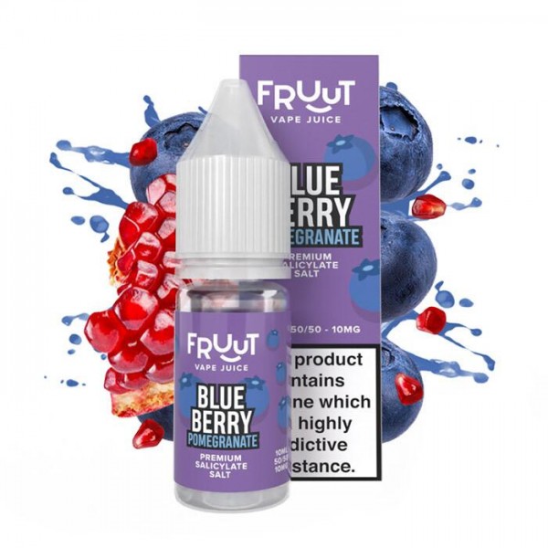 Fruut Salt Blueberry Pomegranate | 10ml Nicotine S...