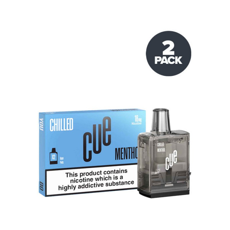 CUE Vapor Pre-filled Replacement Pods | Pack of 2