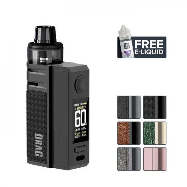 VooPoo Drag E60 Kit | Updated Interface