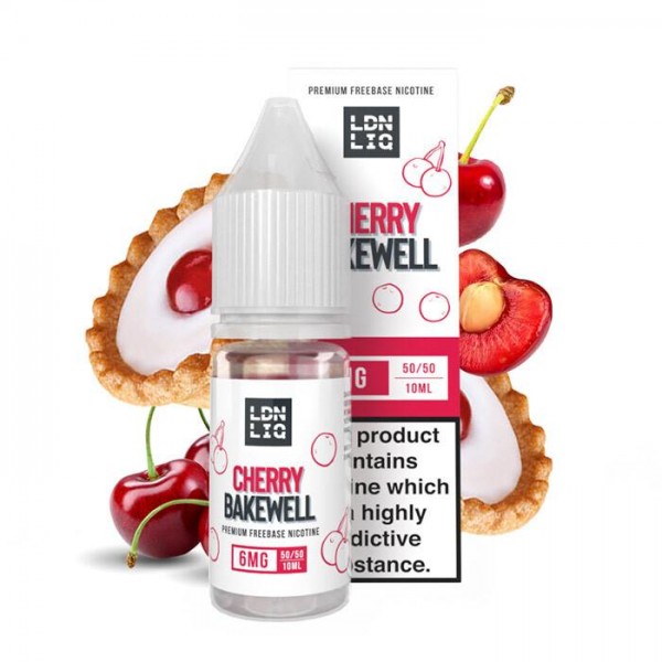 LDN LIQ Cherry Bakewell | 10ml E-Liquid | Premium ...