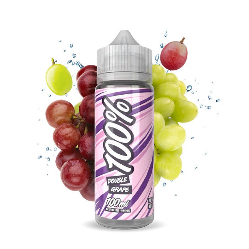 100% Double Grape - 100ml Short Fill E-Liquid