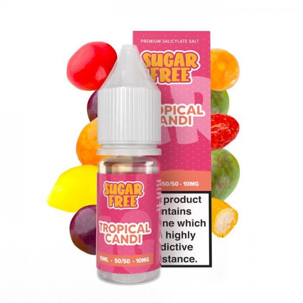 Sugar Free Tropical Candi | 10ml Nic Salt E-Liquid