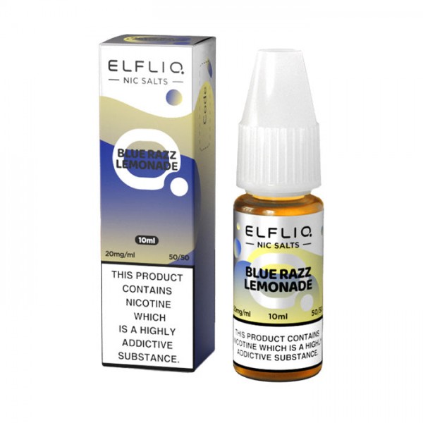 ELFLIQ Blue Razz Lemonade 10ml Nicotine Salt E-Liq...