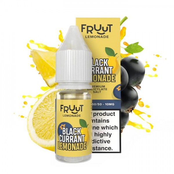 Fruut Lemonade Blackcurrant Lemonade | 10ml Nicoti...