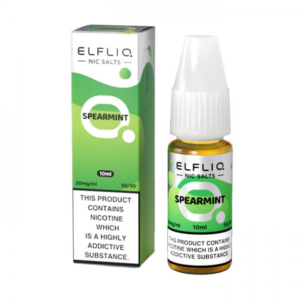 ELFLIQ Spearmint 10ml Nicotine Salt E-Liquid
