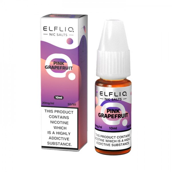 ELFLIQ Pink Grapefruit 10ml Nicotine Salt E-Liquid