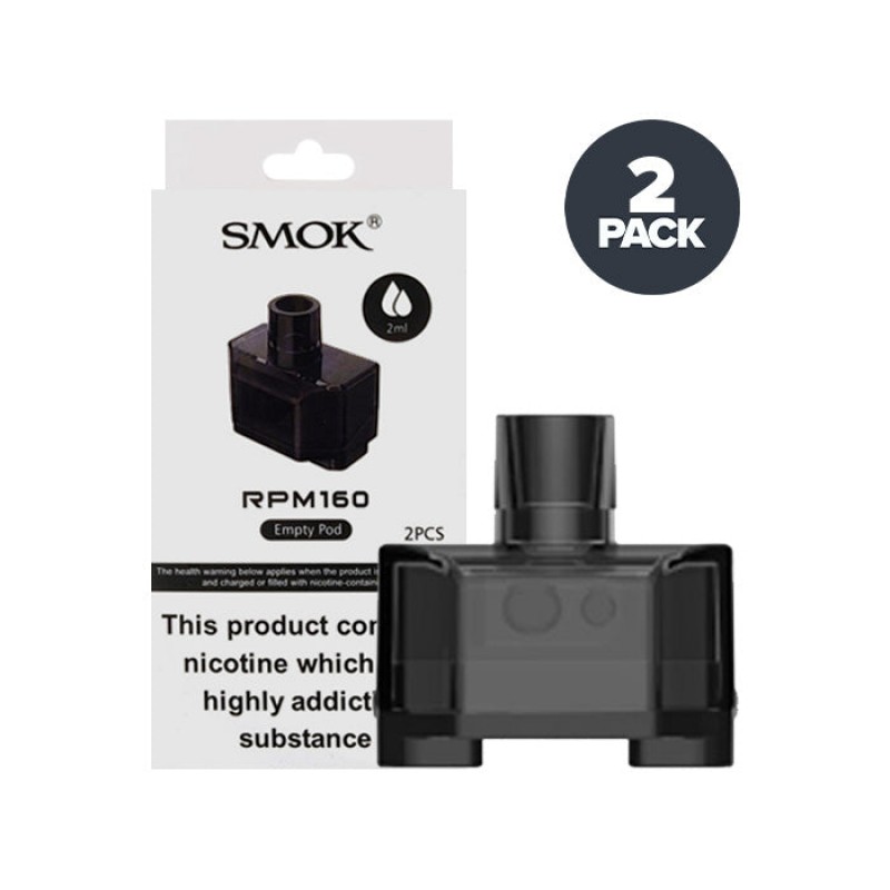Smok RPM160 Empty Replacement Pods | 2 Pack