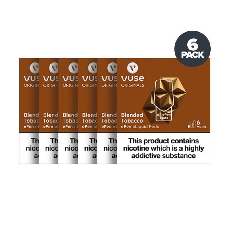 Vuse ePen Refill Pods 6 Pack | 2 Pack