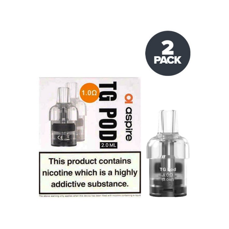 Aspire TG Replacement Pods | 2 Pack