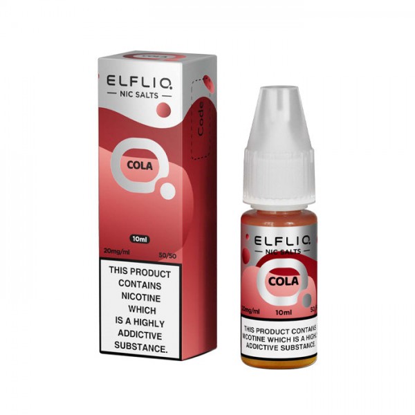 ELFLIQ Cola 10ml Nicotine Salt E-Liquid