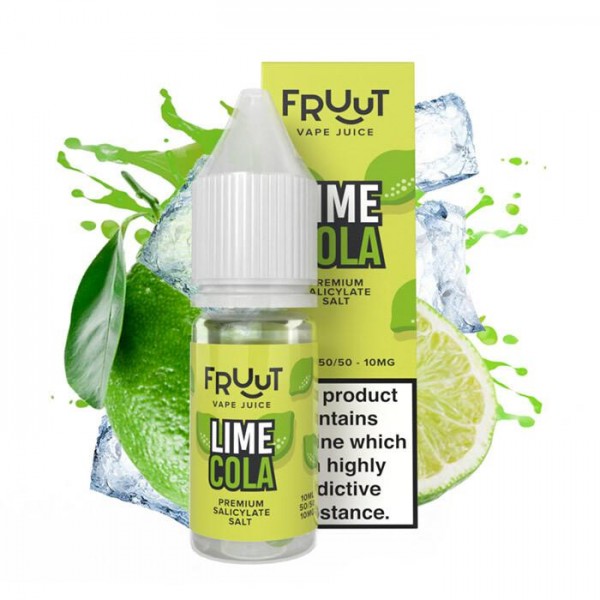 Fruut Salt Lime Cola 10ml Nic Salt E-Liquid