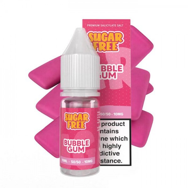 Sugar Free Bubblegum | 10ml Nicotine Salt E-Liquid