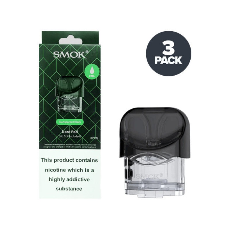 Smok Nord Empty Replacement Pods | 3 Pack