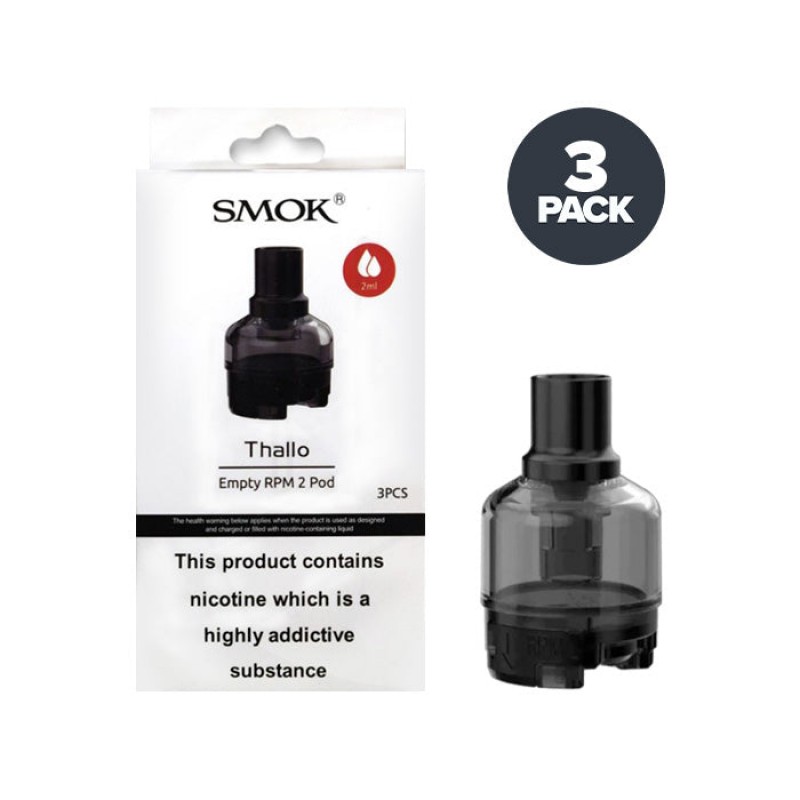 Smok Thallo Empty Replacement Pods | 3 Pack