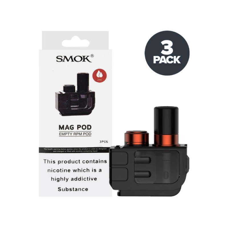 Smok Mag Empty Replacement Pods | 3 Pack